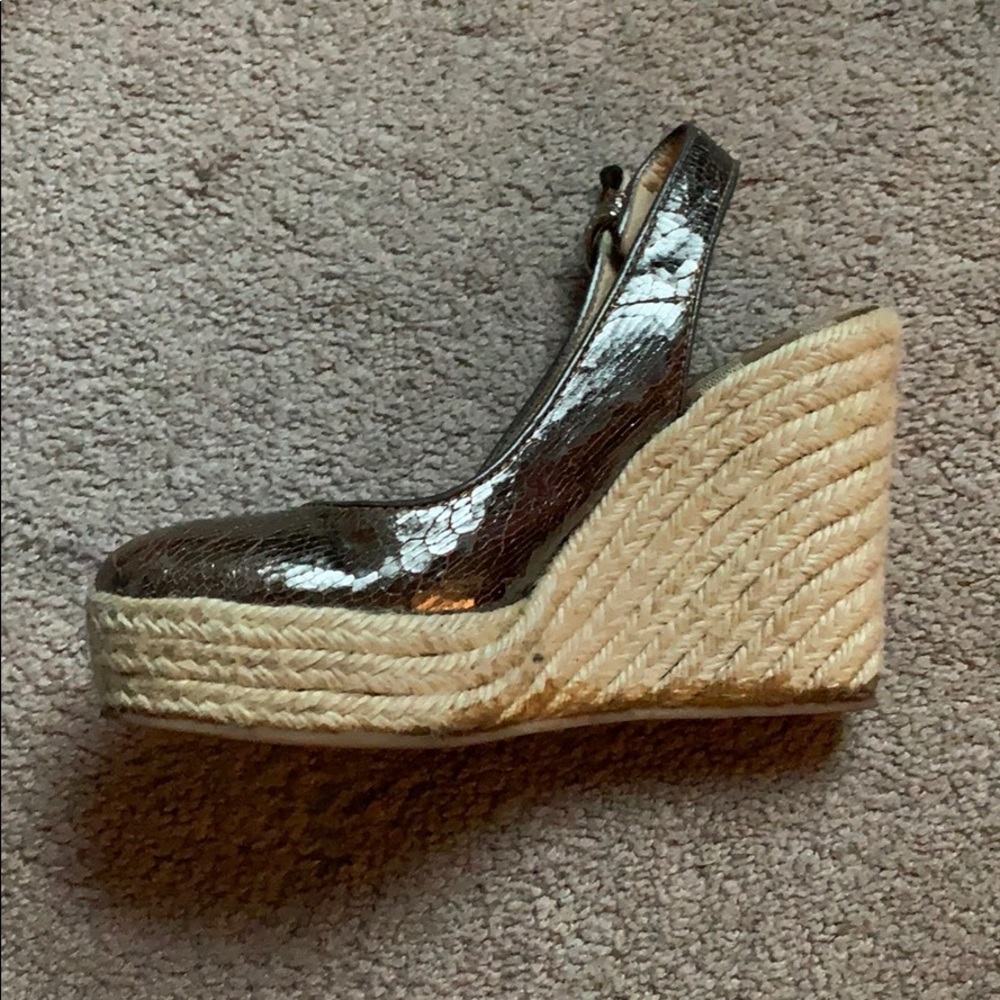 Coach silver espadrilles - Picture 3 of 5
